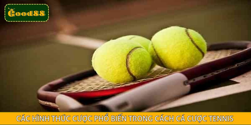 Các hình thức cược phổ biến trong cách cá cược tennis