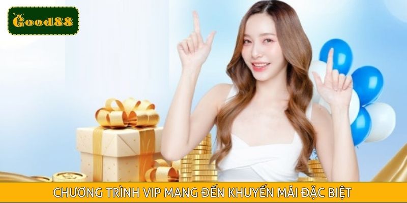 Chương trình VIP mang đến khuyến mãi đặc biệt dành cho thành viên thân thiết