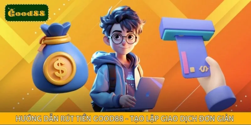 Hướng Dẫn Rút Tiền GOOD88 - Tạo Lập Giao Dịch Đơn Giản