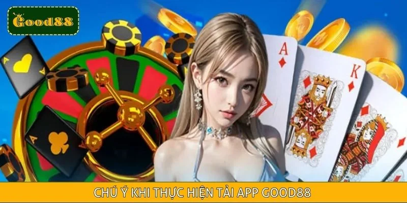 Chú ý khi thực hiện tải app Good88