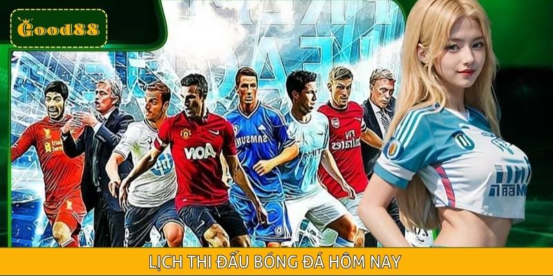 Lịch Thi Đấu Bóng Đá Hôm Nay – Cập Nhật Nhanh Cùng Good88